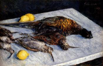 Gustave Caillebotte : Game Birds And Lemons